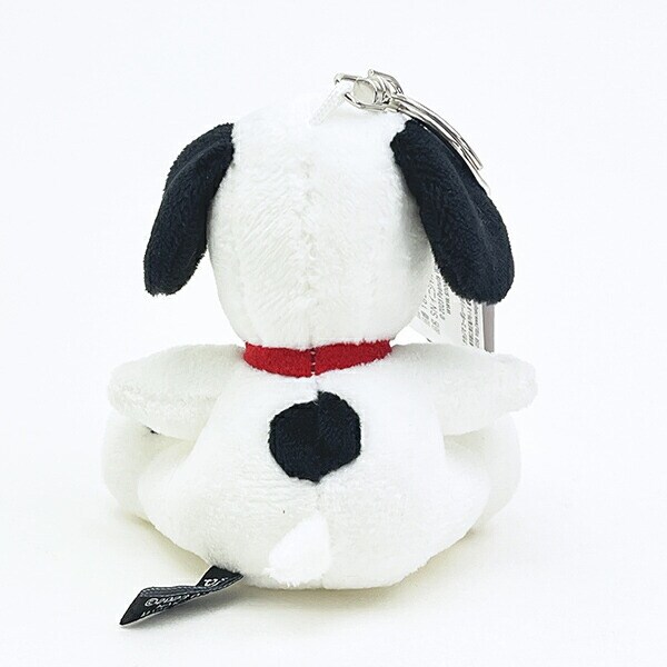 スヌーピー 『M』 座り イニシャルマスコット ぬいぐるみ SNOOPY