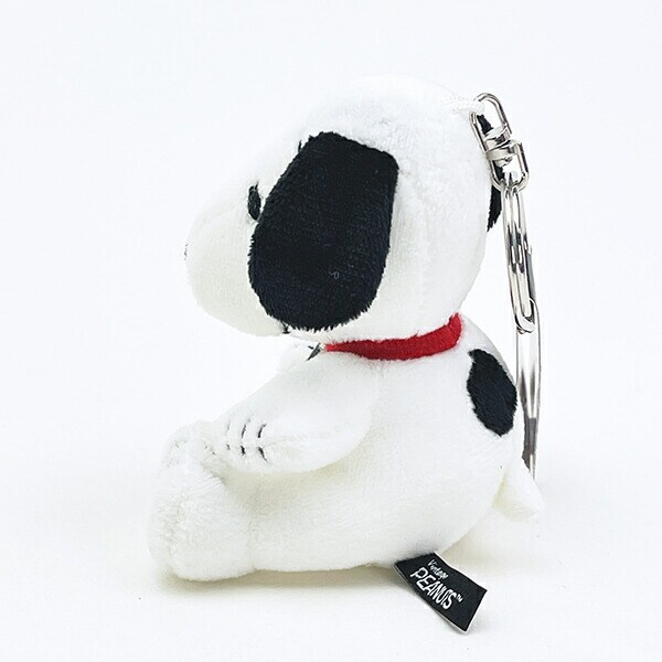 スヌーピー 『N』 座り イニシャルマスコット ぬいぐるみ SNOOPY