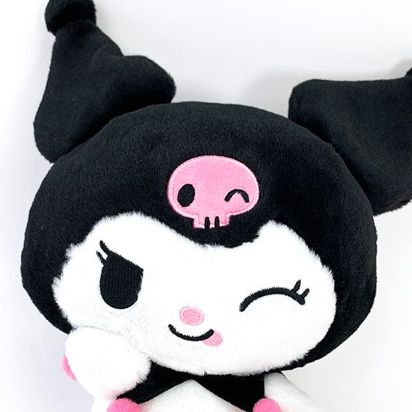 サンリオ クロミ いろいろふぇいす てへぺろ  ぬいぐるみ Sサイズ インテリア ブラック