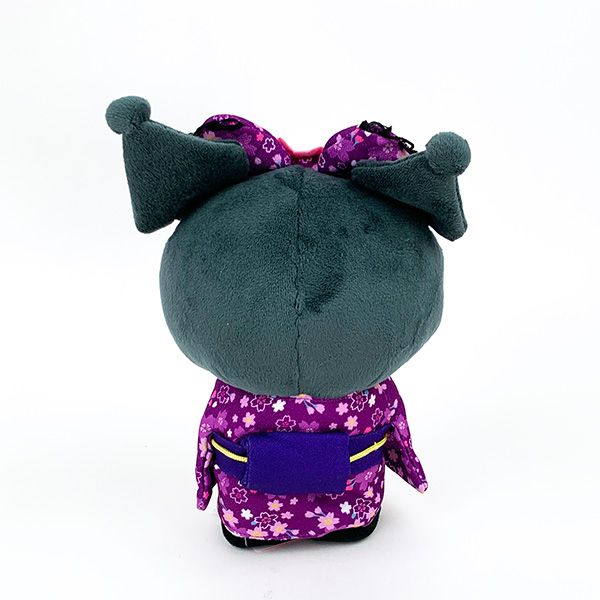 サンリオ ぬいぐるみ S 桜着物 クロミ  マスコット 人形 インテリア 和風 着物