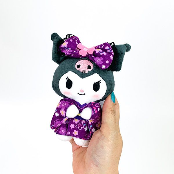 サンリオ マスコット S 桜着物 クロミ  ぬいぐるみ 人形 シナモン インテリア 和風 着物