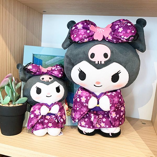 サンリオ マスコット S 桜着物 クロミ  ぬいぐるみ 人形 シナモン インテリア 和風 着物