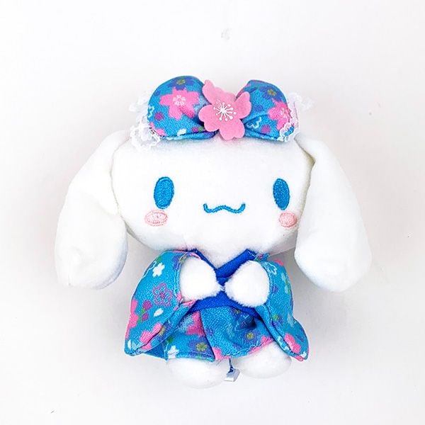 サンリオ マスコット S 桜着物 シナモロール ぬいぐるみ 人形 シナモン インテリア 和風 着物