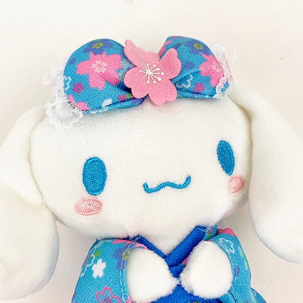 サンリオ マスコット S 桜着物 シナモロール  ぬいぐるみ 人形 シナモン インテリア 和風 着物