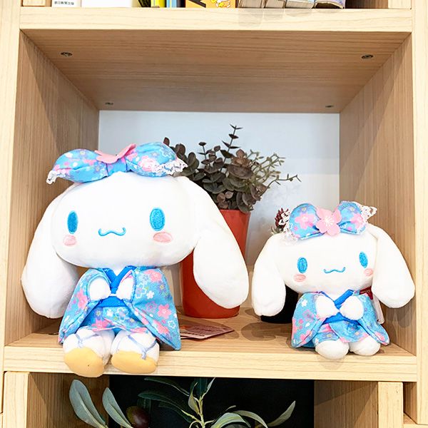サンリオ マスコット S 桜着物 シナモロール  ぬいぐるみ 人形 シナモン インテリア 和風 着物