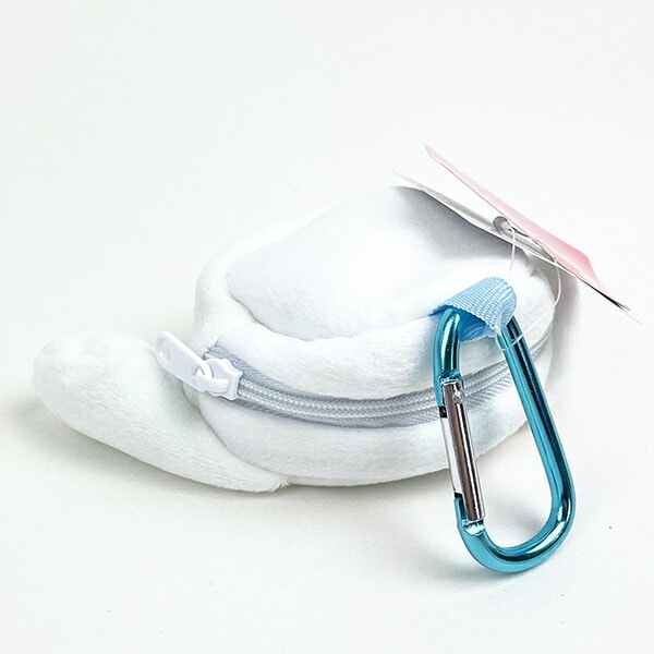 サンリオ シナモロール カラビナミニポーチ　小物入れ ホワイト