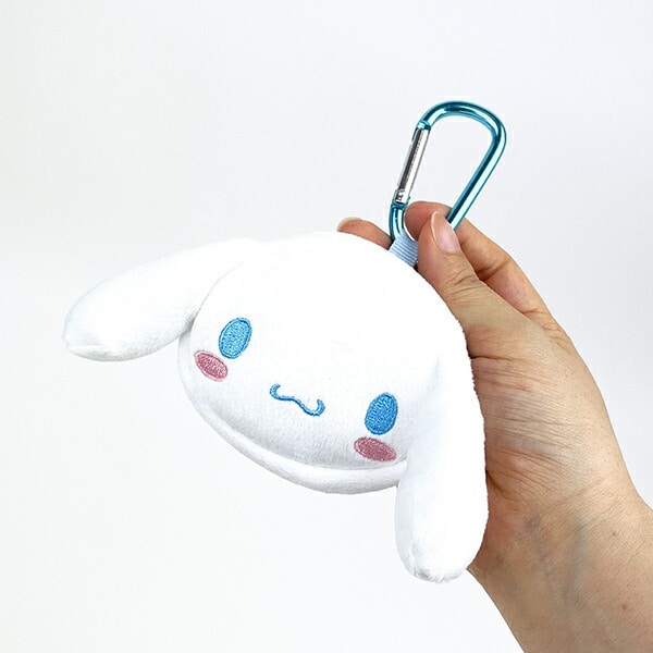サンリオ シナモロール カラビナミニポーチ　小物入れ ホワイト