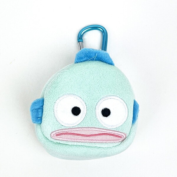 サンリオ ハンギョドン カラビナミニポーチ 小物入れ グリーン