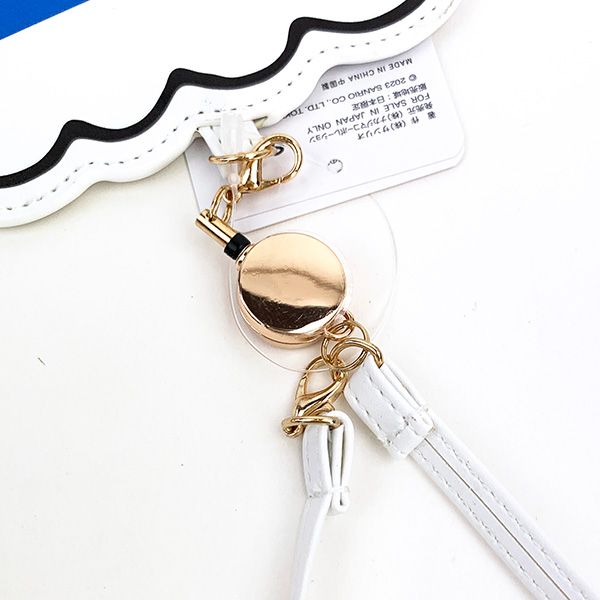 サンリオ ハローキティ クラシック ダイカットリールパス 金魚鉢 パスケース リール付き 定期入れ ICカードケース 通勤 通学