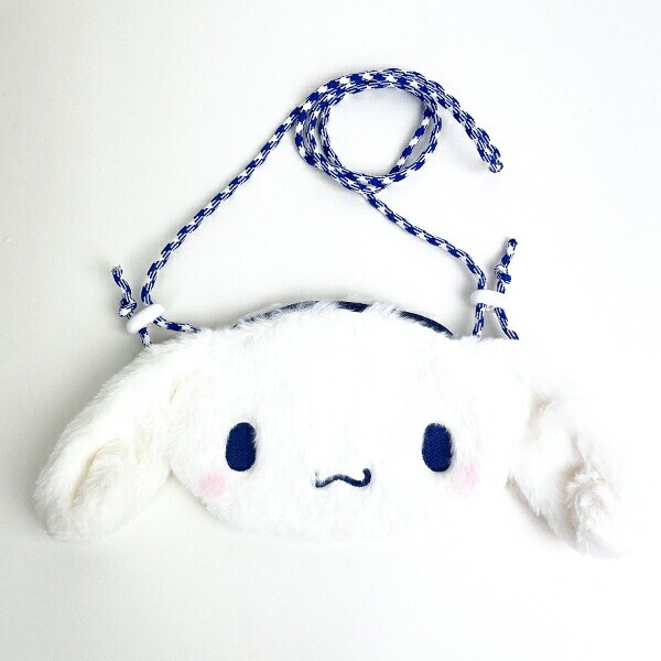 サンリオ シナモロール ぬいぐるみサコッシュ ショルダーバッグ かばん ブルー
