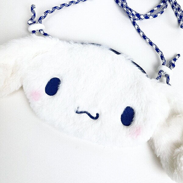サンリオ シナモロール ぬいぐるみサコッシュ ショルダーバッグ かばん ブルー