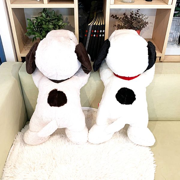 スヌーピー ふわふわはいはい Ｌ モカ ぬいぐるみ インテリア