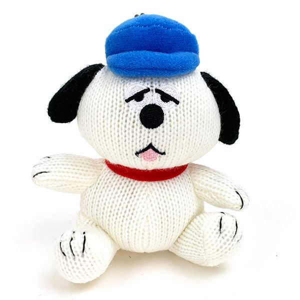 スヌーピー ニットマスコット オラフ ぬいぐるみ キーホルダー