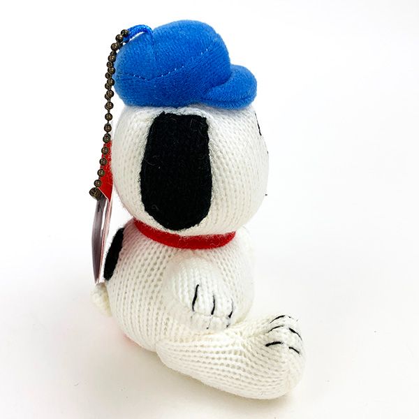 スヌーピー ニットマスコット オラフ ぬいぐるみ キーホルダー
