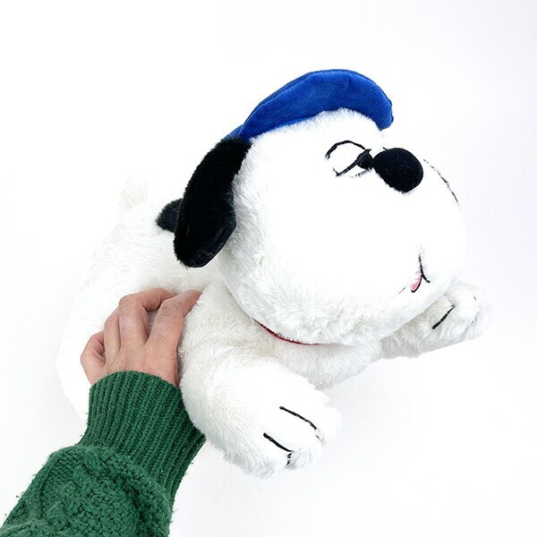 スヌーピー オラフ 這い型 ぬいぐるみ M インテリア ホワイト