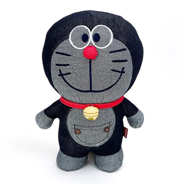 ドラえもん EDWIN S ぬいぐるみ コラボ デニム ネイビー インテリア