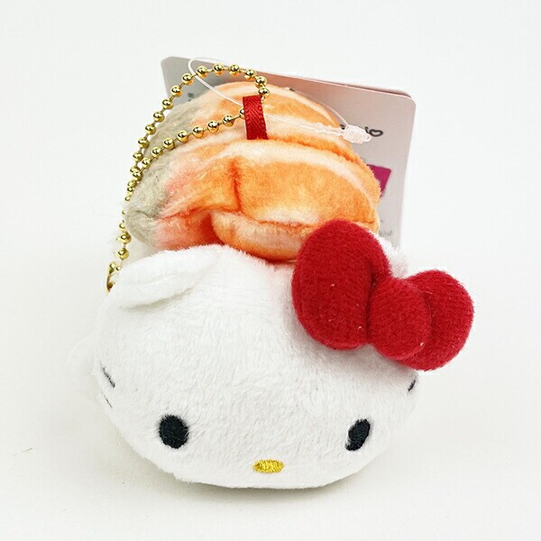 サンリオ ハローキティ 寿司マスコット サーモン ぬいぐるみ