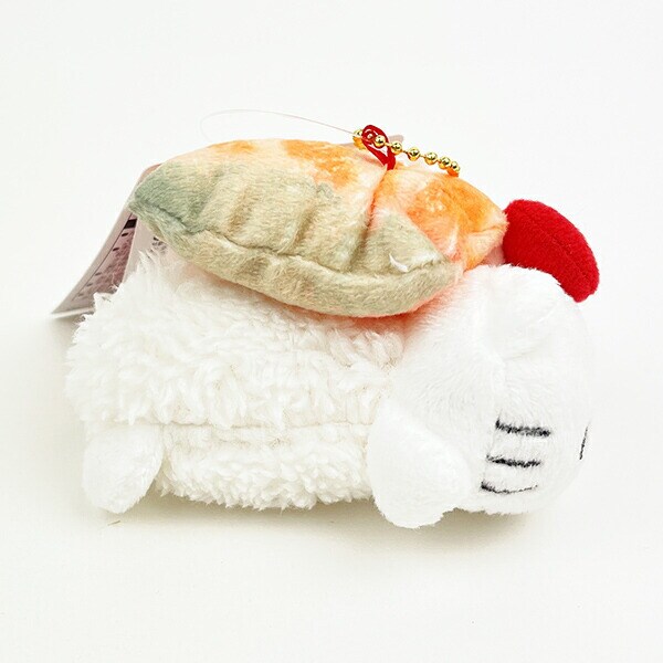 サンリオ ハローキティ 寿司マスコット サーモン ぬいぐるみ