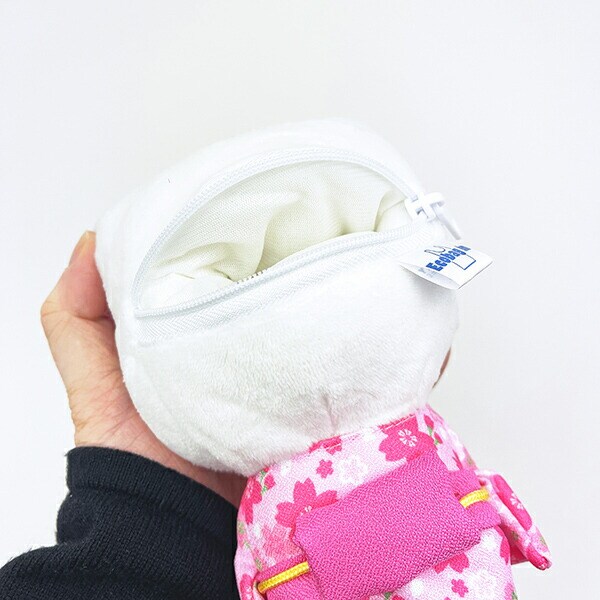 サンリオ ハローキティ 桜着物 ぬいぐるみエコバッグ Sanrio