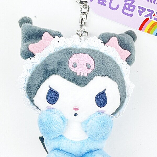 サンリオ 推し色マスコット クロミ ベビー ブルー ぬいぐるみ ボールチェーン 推し活