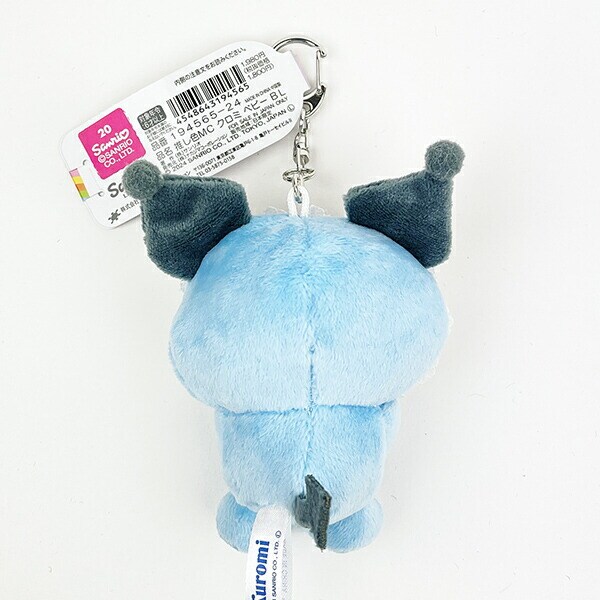 サンリオ 推し色マスコット クロミ ベビー ブルー ぬいぐるみ ボールチェーン 推し活