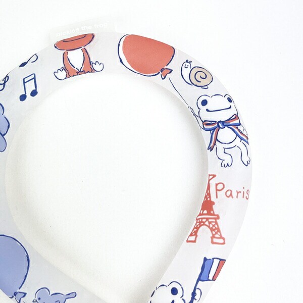 かえるのピクルス クールネックリング トリコロール サマー 熱中症対策 アウトドア スポーツ