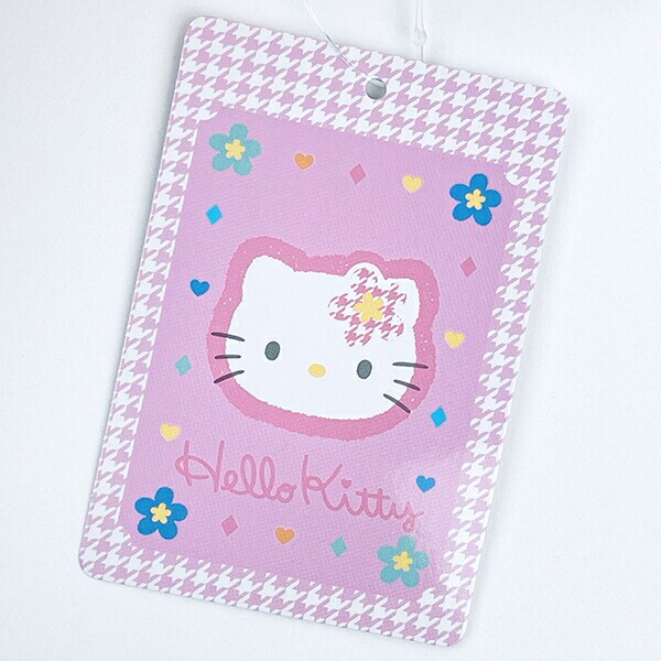 サンリオ ハローキティ マスコットコレクション カオハナ ピンク ぬいぐるみ 千鳥柄 サンリオ