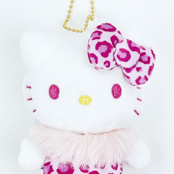 サンリオ ハローキティ マスコットコレクション アニマル ピンク ぬいぐるみ ヒョウ柄 ギャル サンリオ