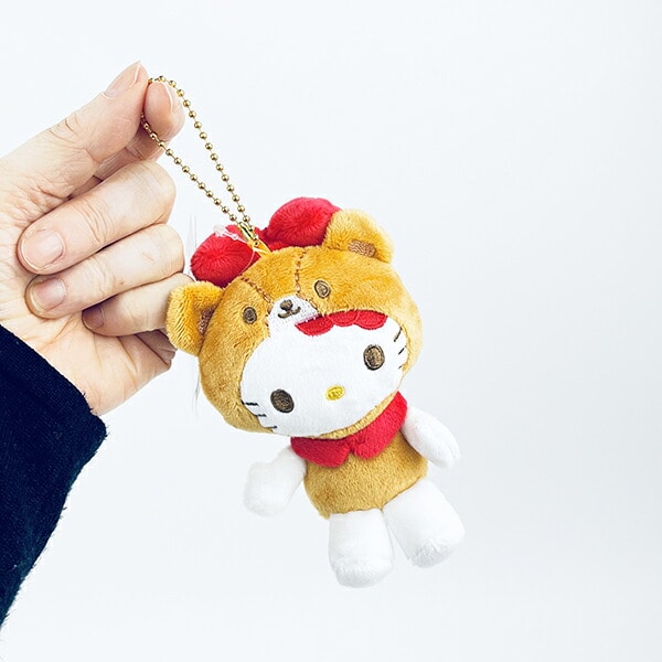 サンリオ ハローキティ マスコットコレクション タイニーチャム変身 ブラウン ぬいぐるみ サンリオ