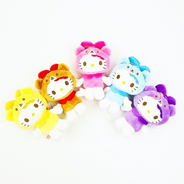 サンリオ ハローキティ マスコットコレクション タイニーチャム変身 イエロー ぬいぐるみ サンリオ