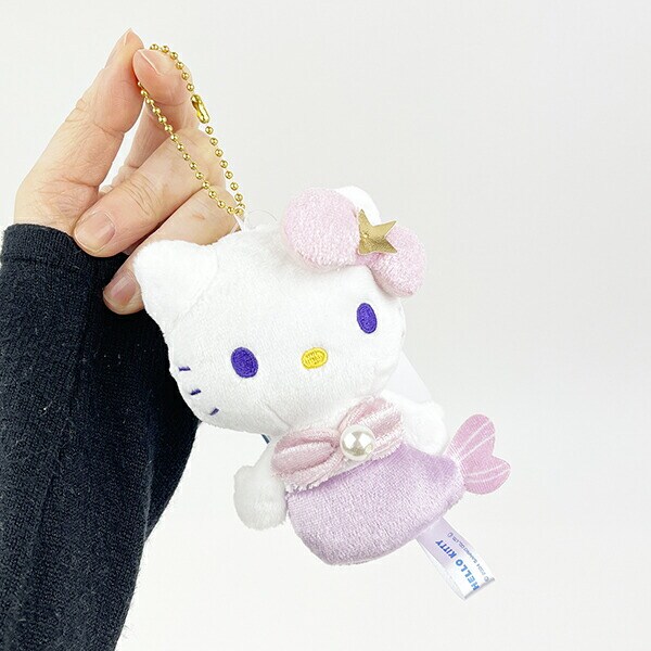 サンリオ ハローキティ マスコットコレクション マーメイド パープル ぬいぐるみ 人魚 ユメカワ サンリオ