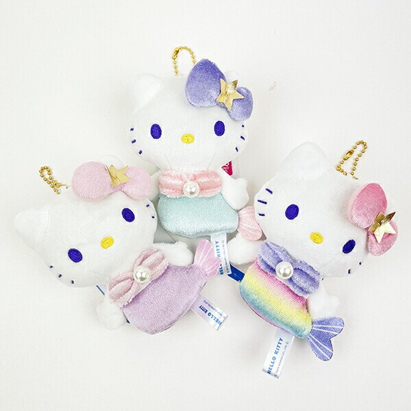 サンリオ ハローキティ マスコットコレクション マーメイド パープル ぬいぐるみ 人魚 ユメカワ サンリオ