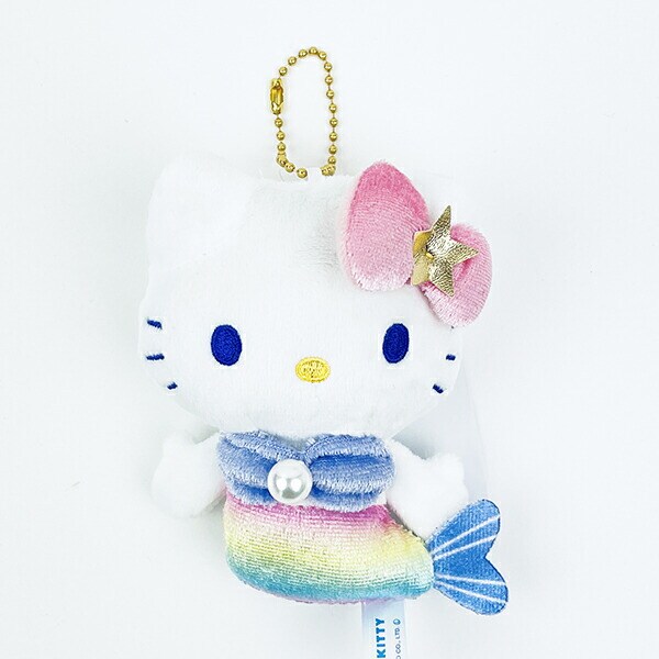 サンリオ ハローキティ マスコットコレクション マーメイド レインボー ぬいぐるみ 人魚 ユメカワ サンリオ