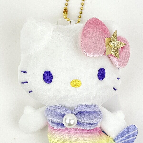 サンリオ ハローキティ マスコットコレクション マーメイド レインボー ぬいぐるみ 人魚 ユメカワ サンリオ