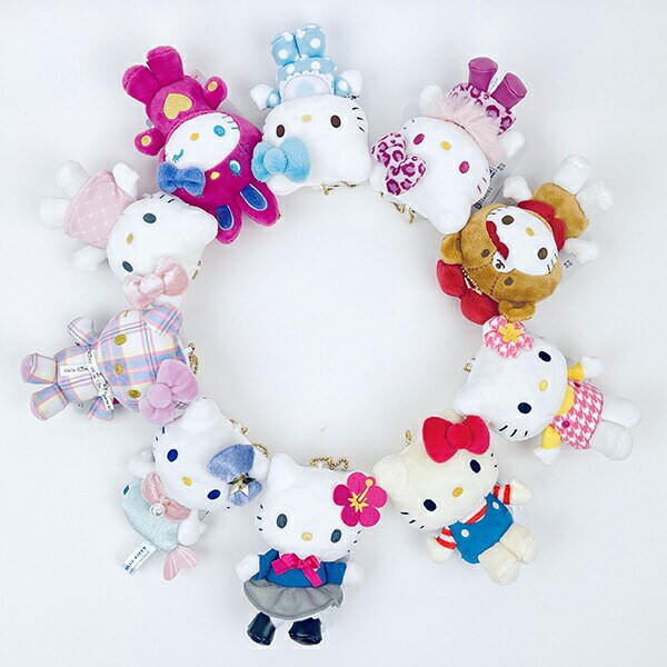 サンリオ ハローキティ マスコットコレクション マーメイド レインボー ぬいぐるみ 人魚 ユメカワ サンリオ