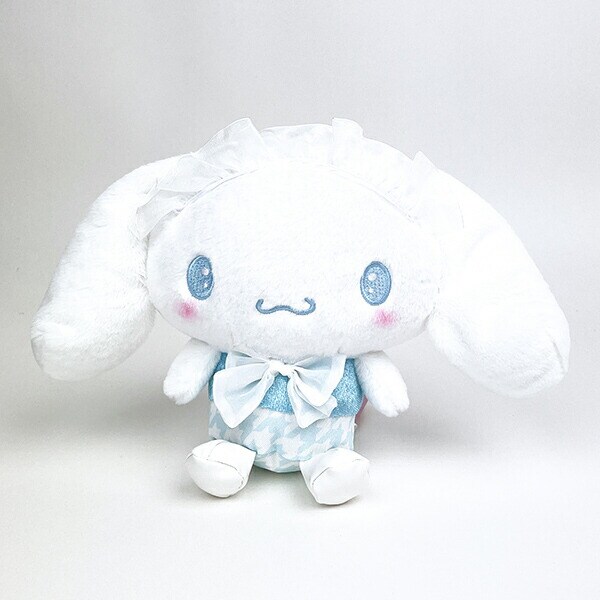 サンリオ シナモロール フレンチ千鳥 ぬいぐるみ Ｓ インテリア ホワイト