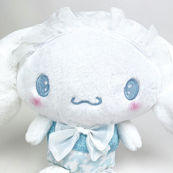 サンリオ シナモロール フレンチ千鳥 ぬいぐるみ Ｓ インテリア ホワイト