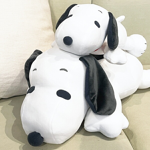 スヌーピー SNOOPY ぬいぐるみ やわらかねそべり M マスコット インテリア