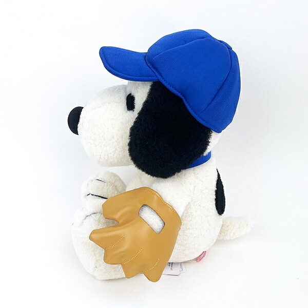 スヌーピー SNOOPY ぬいぐるみ ベースボール S マスコット インテリア