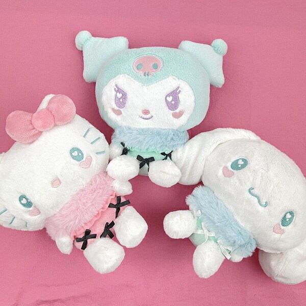 サンリオ ミントエンジェル ぬいぐるみ S シナモロール マスコット 人形 インテリア