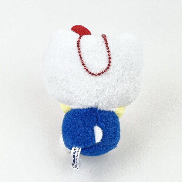 サンリオ ハローキティ いろいろふぇいす うふふ マスコット キーホルダー ぬいぐるみ ブルー