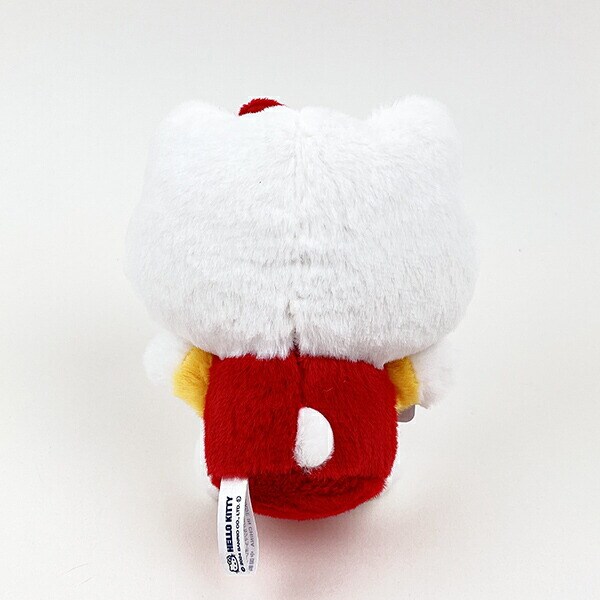 サンリオ ハローキティ いろいろふぇいす キラキラ マスコット キーホルダー ぬいぐるみ レッド