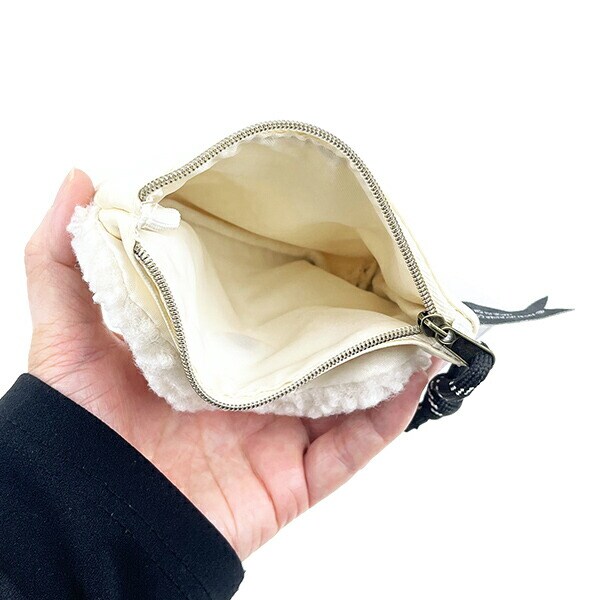 かえるのピクルス もこフェイス ティッシュポーチ 化粧品入れ 小物入れ もこもこ