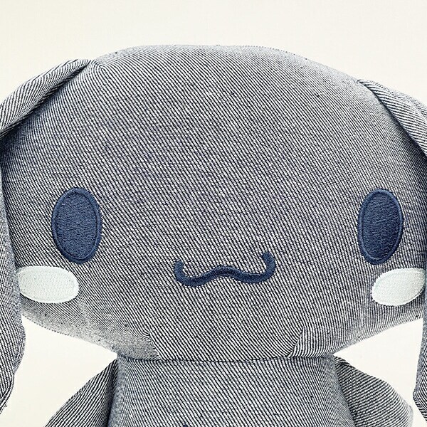 サンリオ シナモロール EDWIN ぬいぐるみ S インテリア デニム コラボ