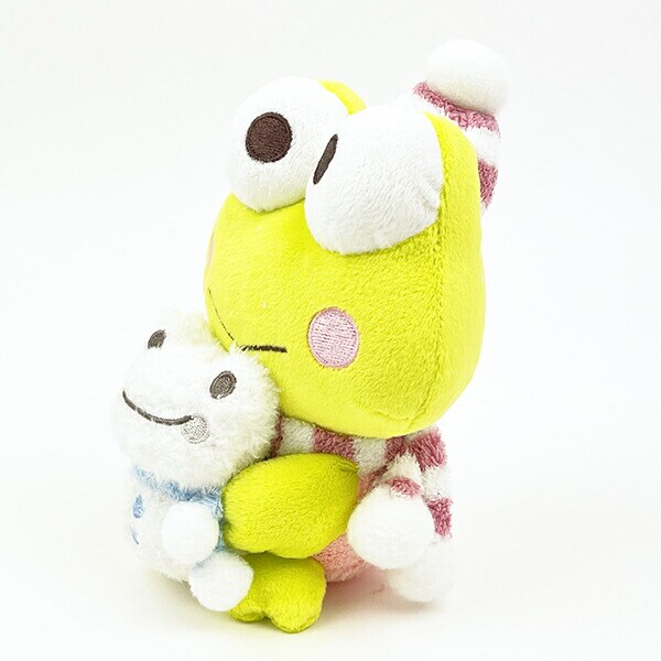 サンリオ けろけろけろっぴ×かえるのピクルス ぬいぐるみS （雪だるま/けろけろけろっぴ）