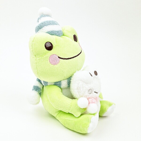 サンリオ けろけろけろっぴ×かえるのピクルス ぬいぐるみS （雪だるま/かえるのピクルス）