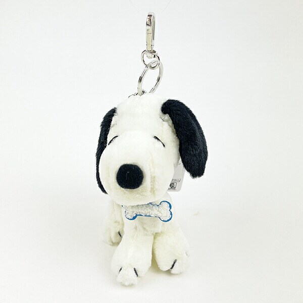 スヌーピー SNOOPY 75th 60s マスコット ぬいぐるみ ブルー