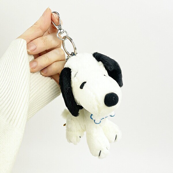 スヌーピー SNOOPY 75th 60s マスコット ぬいぐるみ ブルー