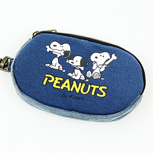 スヌーピー 75th スマートキーケース ブルー カー用品 75周年 SNOOPY