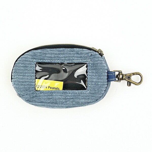 スヌーピー 75th スマートキーケース ブルー カー用品 75周年 SNOOPY